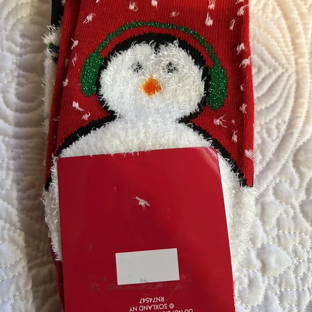 2‎ pair holiday socks, new